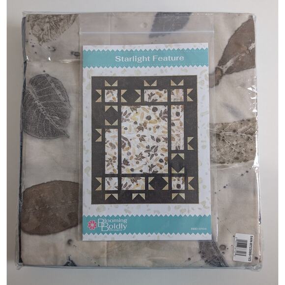 Botanicals Starlight Quilt Kit feat. Expressions Batiks for Riley Blake Designs - Picture 3 of 3